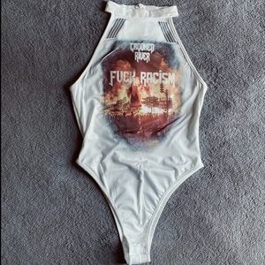 F*ck racism bodysuit
